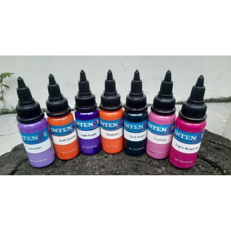 [100% ORIGINAL] Tinta Tattoo INTENZE INK Original USA tinta tatto tato 1 Oz 30 ML