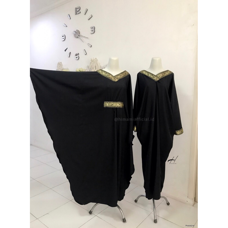 KAFTAN BAJU LEBARAN GAMIS WANITA DEWASA GAUN PESTA KALONG KELELAWAR