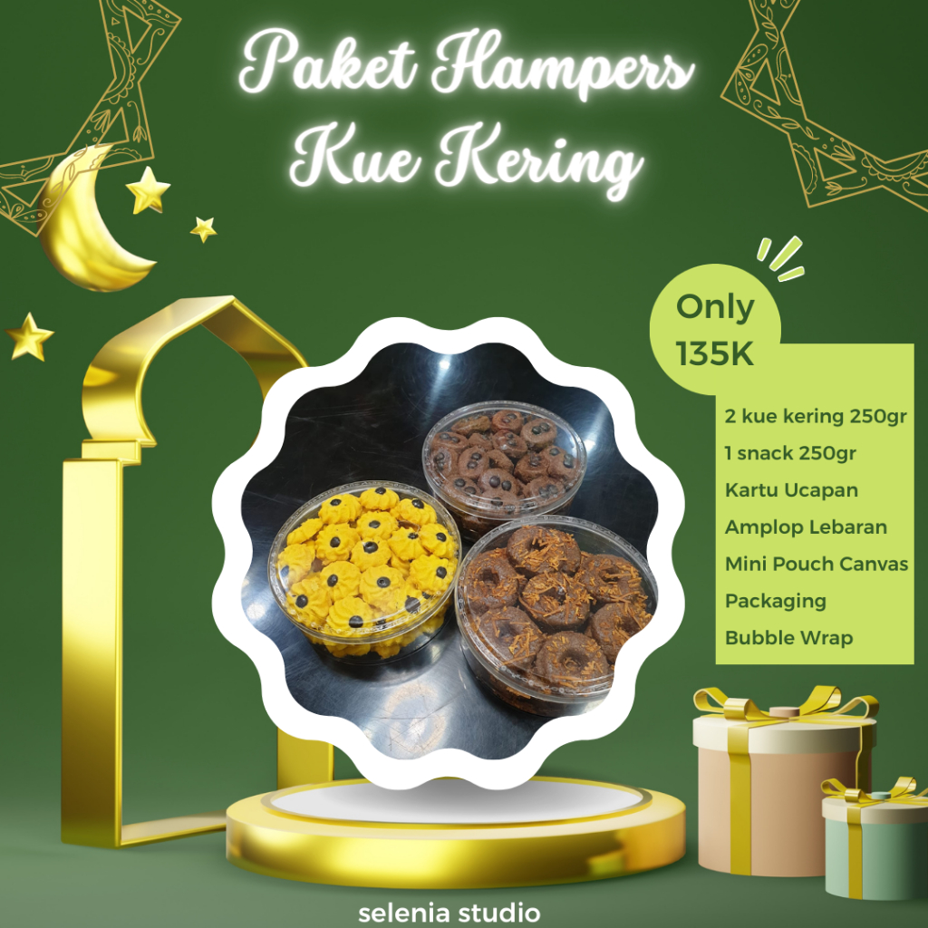 

Paket Kado Hantaran Hampers Kue Kering Lebaran Jogja Murah dan Komplit