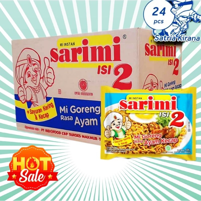 

Sarimi goreng ayam kecap 1 Dus 24pcs