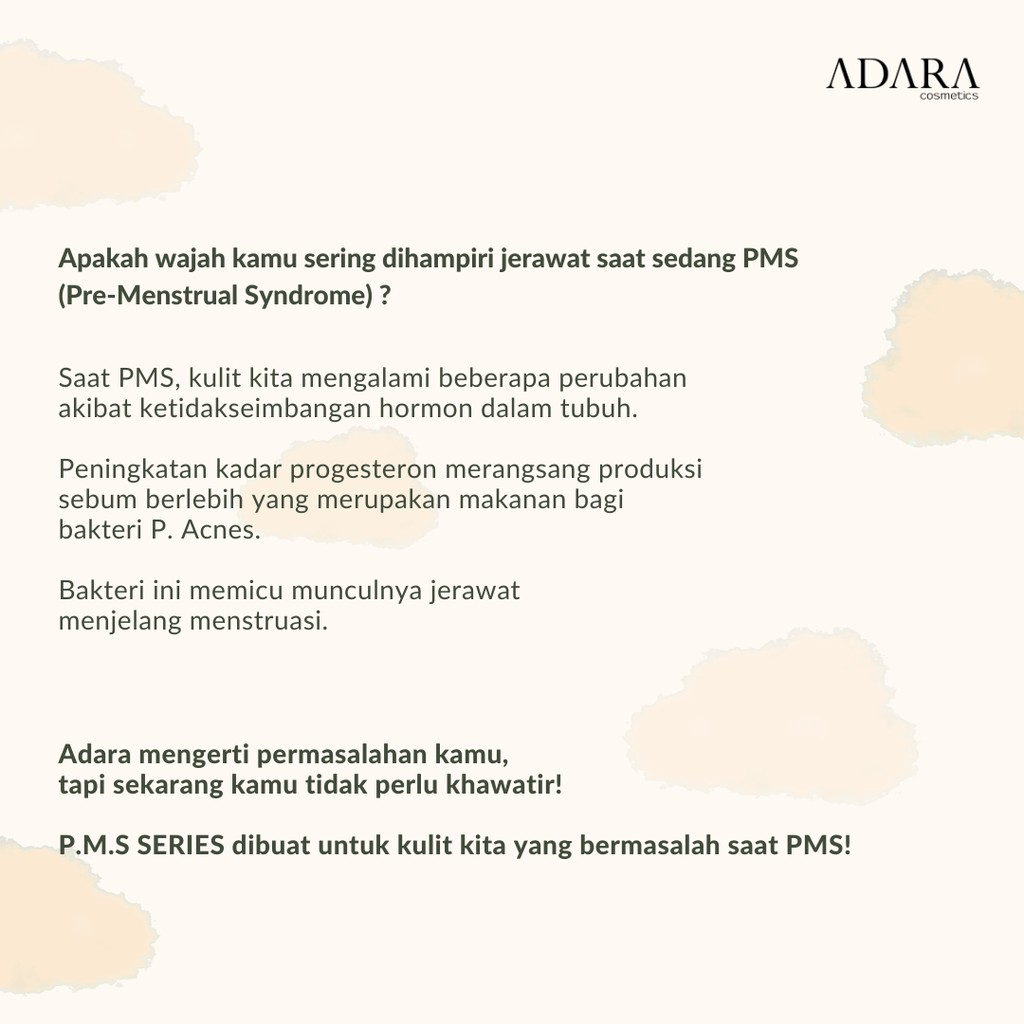 ADARA P. M.S Low PH Cleanser For Hormonal ACNE // BPOM