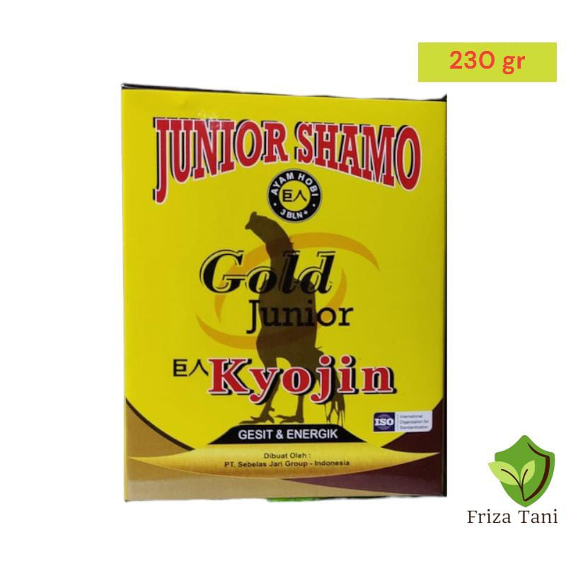 Pakan Kyojin Junior Shamo 230 Gram Vitamin Ayam Bangkok, Ayam Laga, Ayam Hobi