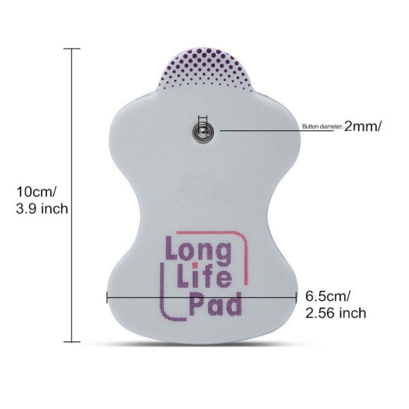 Pad pulse massager /Terapi Pads TENS Long Life Health [P10KO]