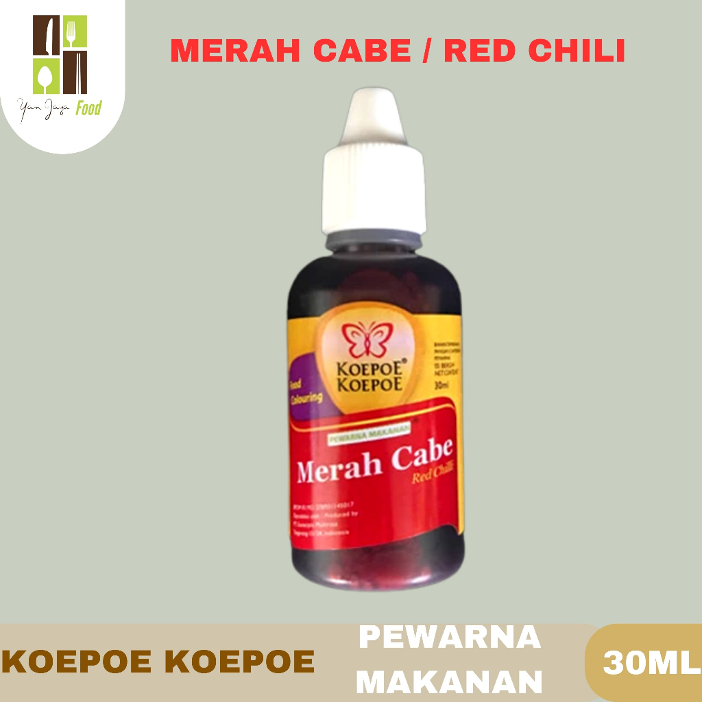 Koepoe Koepoe/ Kupu Kupu Pewarna Makanan All Varian 30 ml