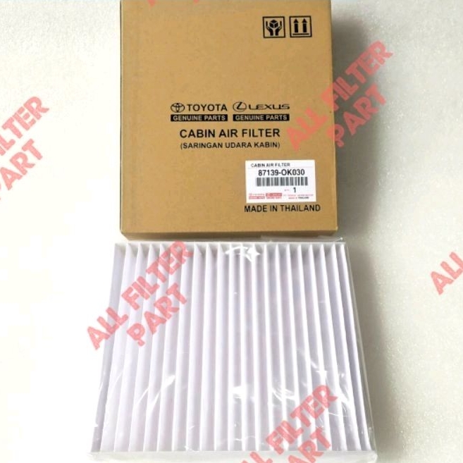 Filter Kabin Ac Inova Reborn/ Hilux Revo | 87139-0K070/0K030