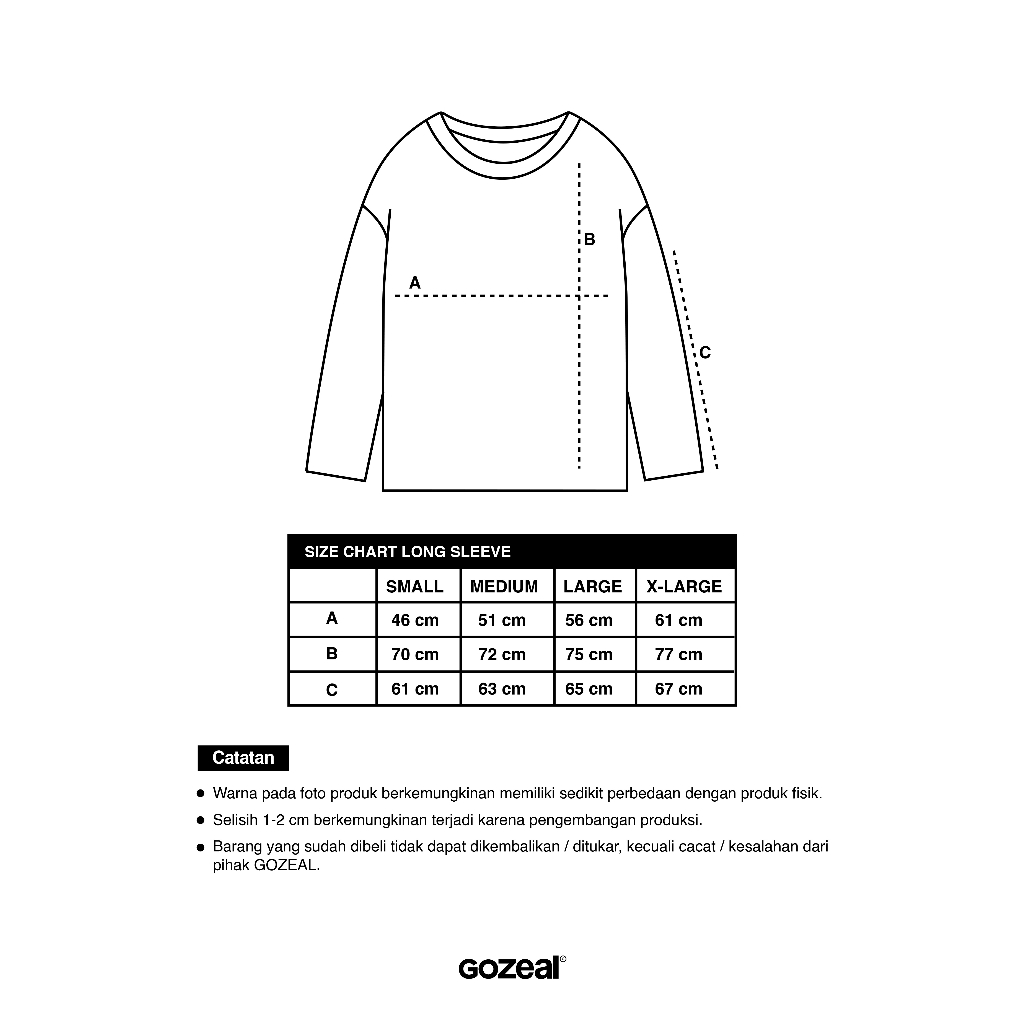 Gozeal | Longsleeve | Washed Rules