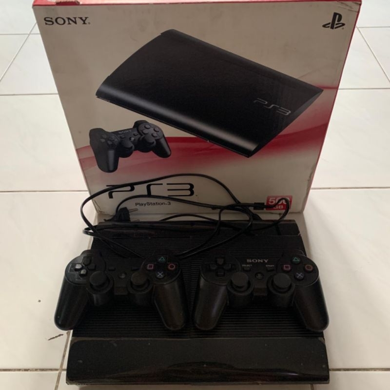 PS3 Super Slim 500Gb Full Game Second