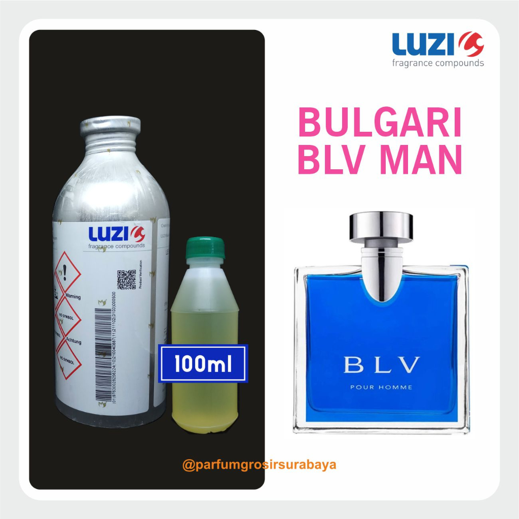 Bibit Parfum - Blue Man | BLV Man | Luzi | 100gr