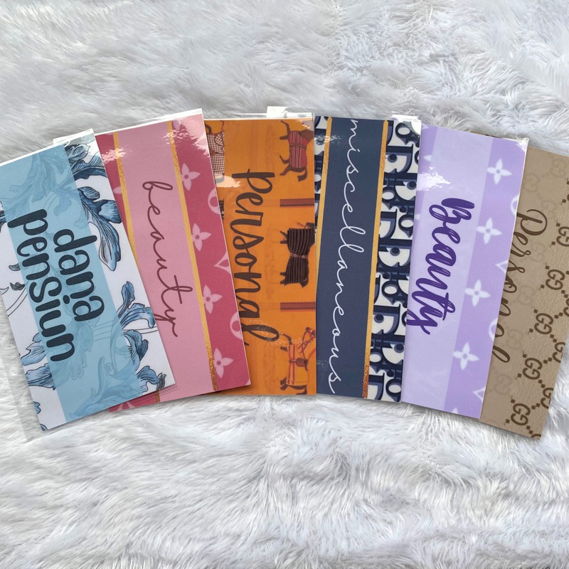 

Cash Envelopes (Brand Series) Untuk Budgeting Bulanan dan Sinking Funds, Bisa Request Judul (MOHON BACA DESKRIPSI)