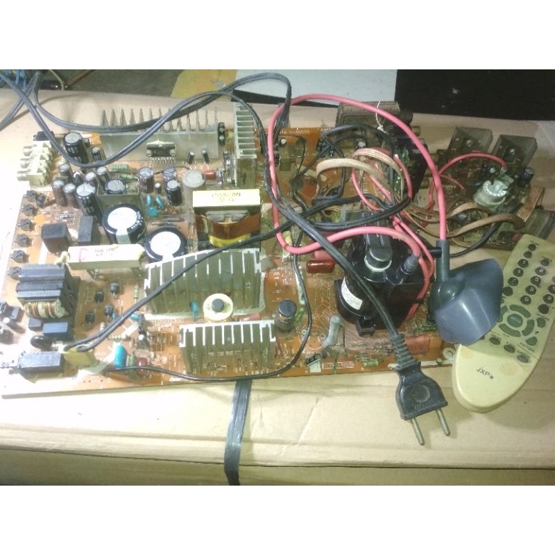 mesin tv tabung slim 29" sanyo normal