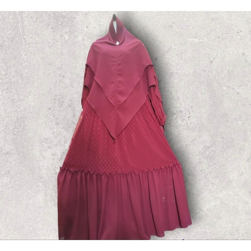 Set Syar'i Premium /Set Syar'i Ceruty /Set Syar'i Mewah