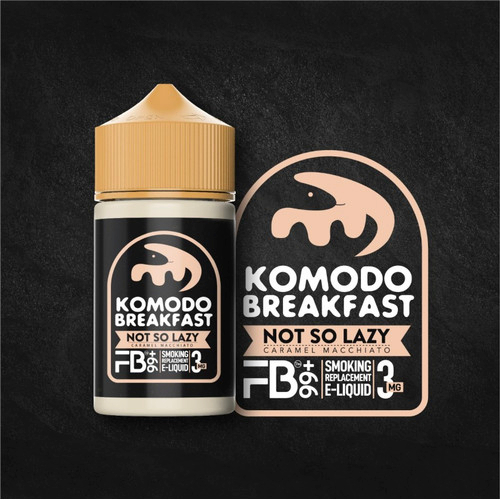 LIQUIDS KOMODO BREAKFAST NOT SO LAZY CARAMEL MACCHIATO 60ML