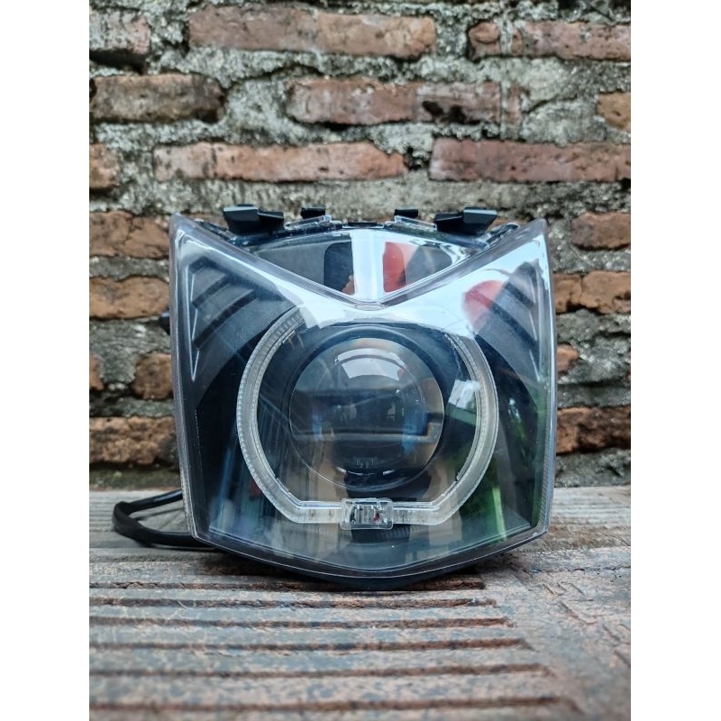 lampu beat fi 2015/2013 set biled 2,5inch reflektor lampu depan beat 2013-2015 set lampu biled lampu