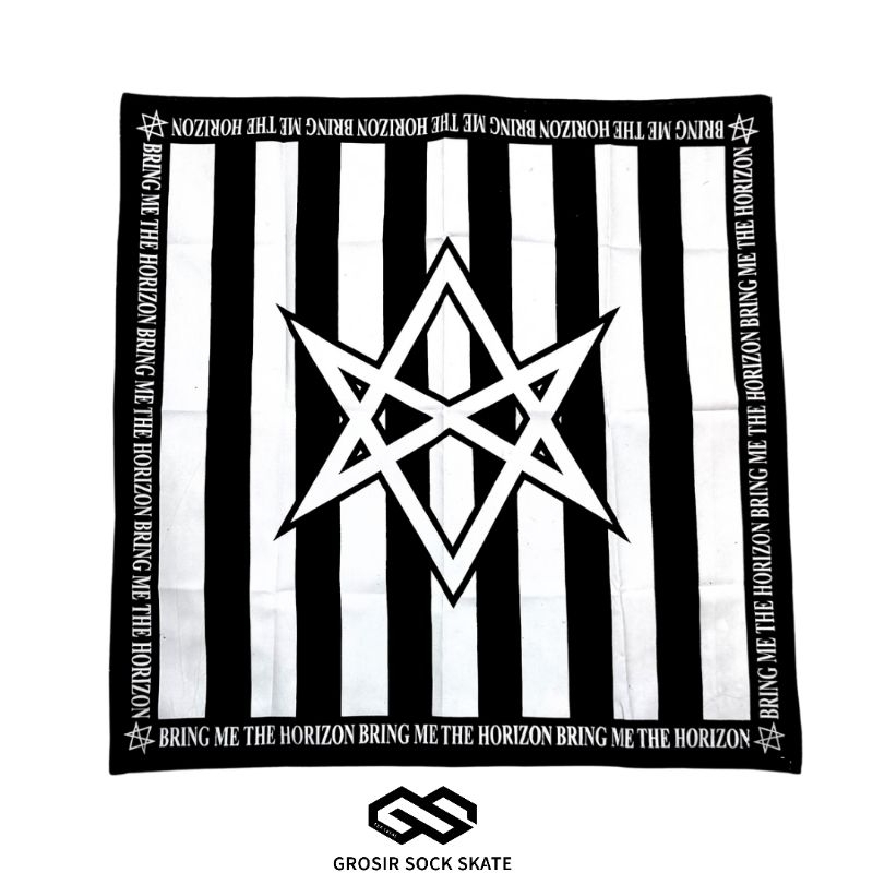 Slayer Bandana Syal Music Band Bring Me The Horizon Bahan Tebal Premium Quality