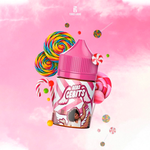 LIQUIDS BEBS CEBIT MIX FRUIT CANDY BY BABE CABITA X TORUS 60ML