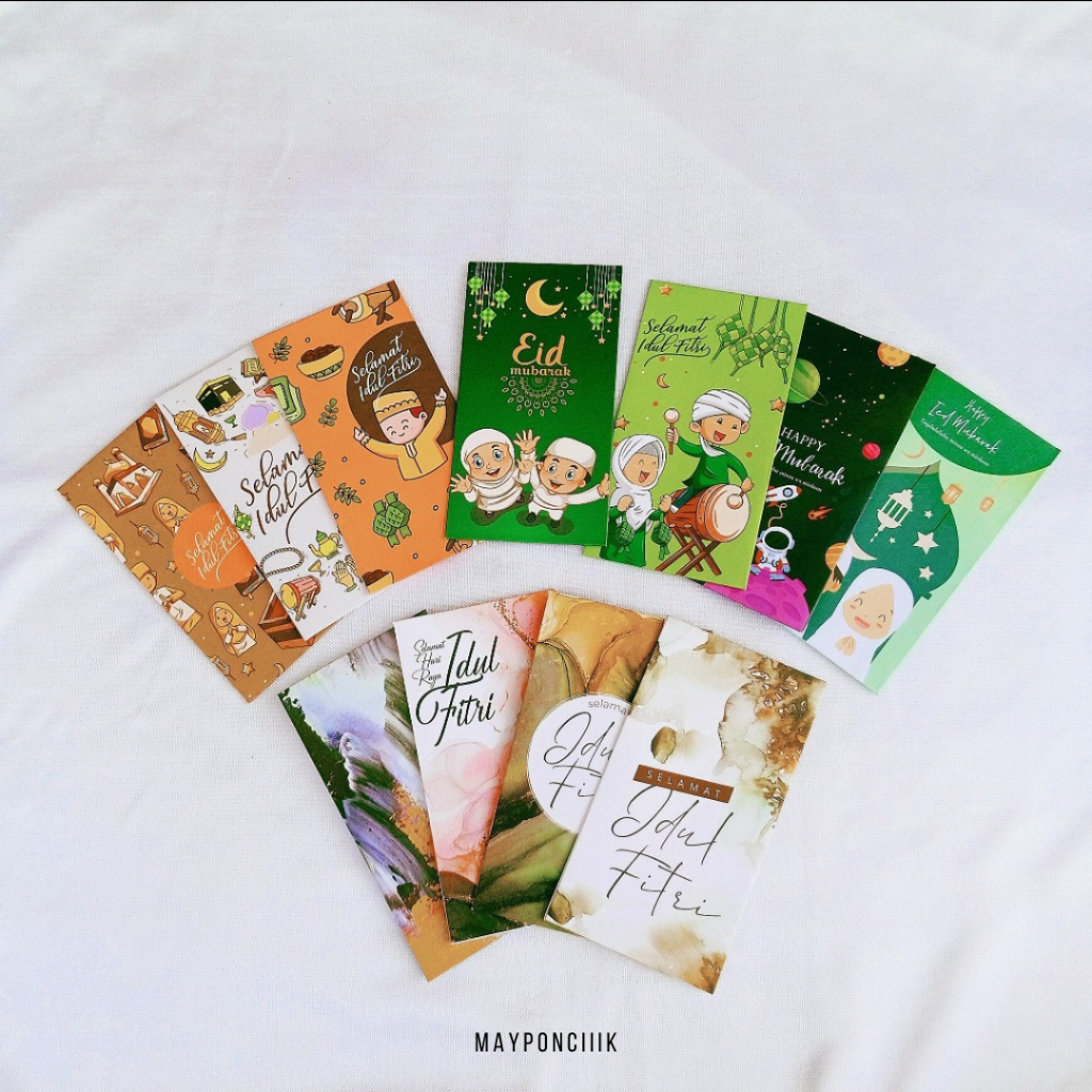 

Amplop Lebaran Lucu Murah Premium/Amplop Lebaran Aesthetic/Amplop Lebaran Idul Fitri
