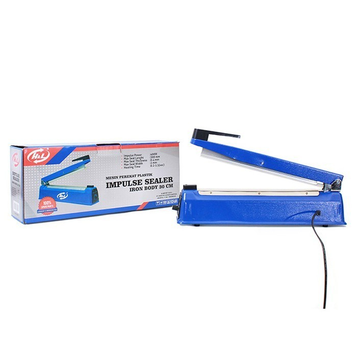 Mesin Pres Plastik Impluse Sealer Hand Sealer H&L HnL 30CM