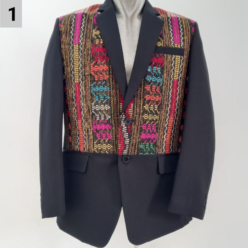 Jas Batik motif Ulos Sumatera / Jas Tenun Ulos / Jas Ulos Sumatera