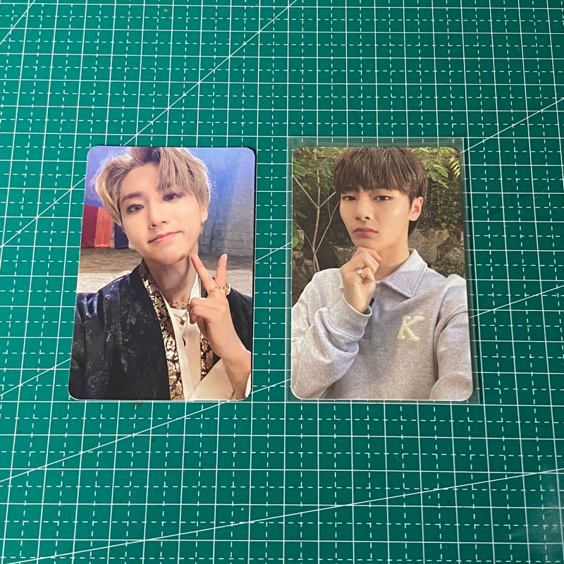 photocard stray kids jeongin han ayen in han jisung yang jeongin no easy