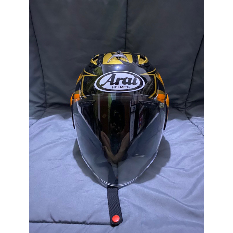 Helm TSR ram 4 Pedrosa Spirit Gold Samurai