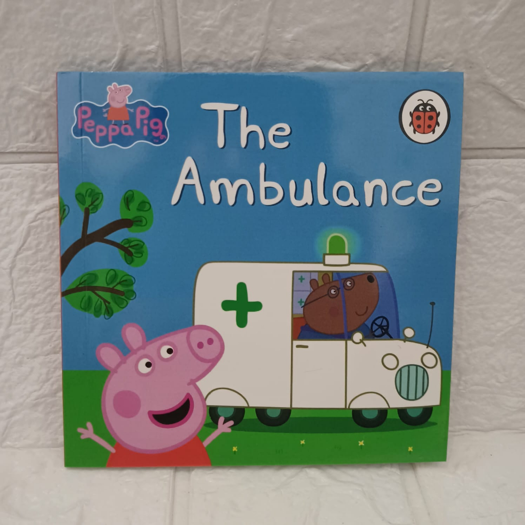 Buku Cerita THE AMBULANCE Bahasa Inggris Ecer Book The Incredible Peppa Pig Collections buku anak impor