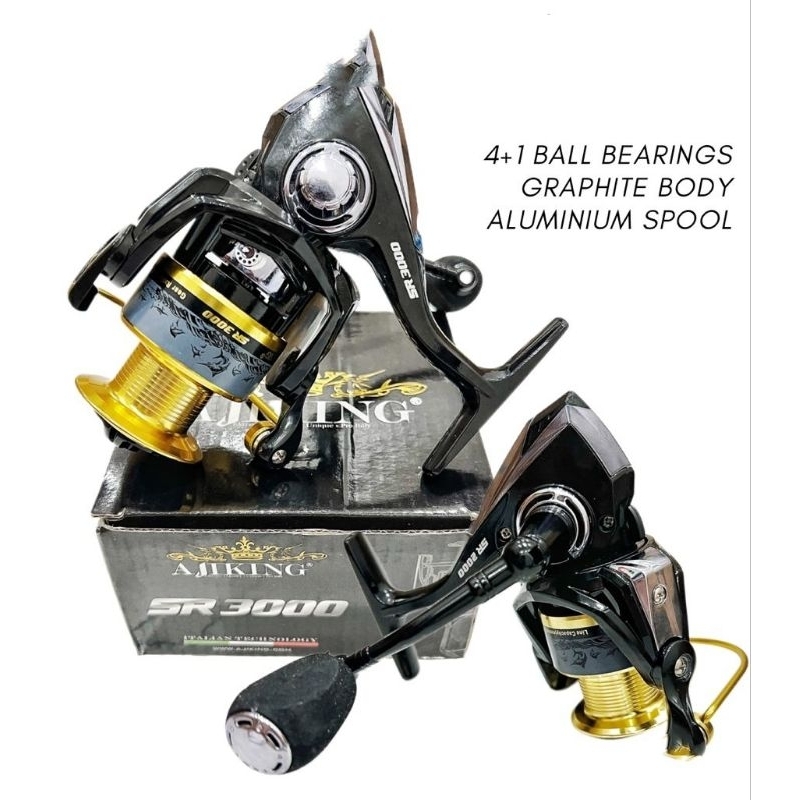 REEL AJIKING SR SERIES 4 + 1BB | 3000