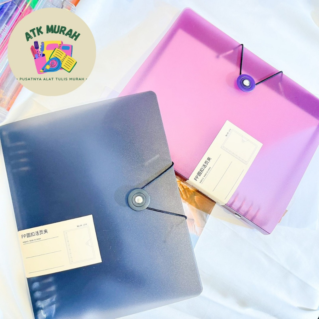 

Binder note Garis plastik A5 & B5 spiral ring model bergaris buku tulis loose leaf buku tulis sekolah kantor kertas file