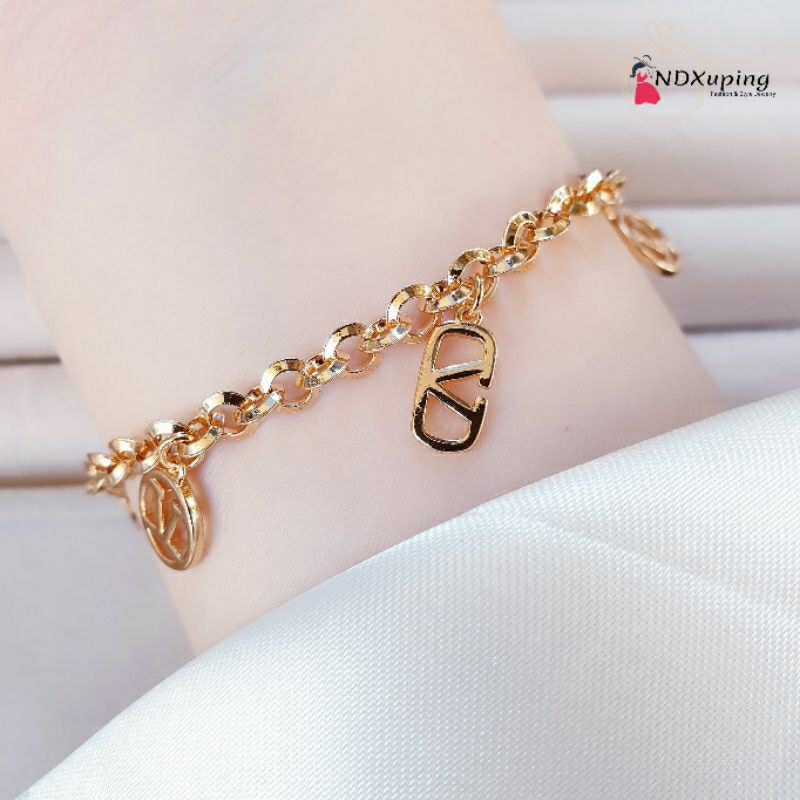 Gelang Tangan Rantai Xuping Fashion Cantik Dan Simple N17042301