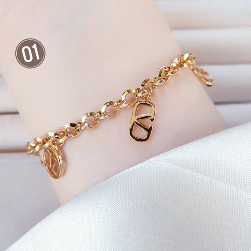 Gelang Tangan Rantai Xuping Fashion Cantik Dan Simple N17042301