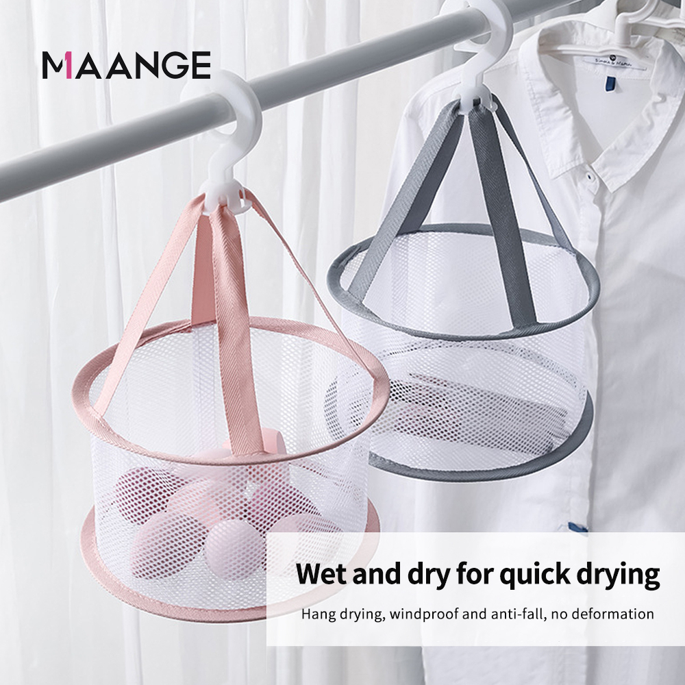 MAANGE Makeup Brush Cleaning Mat &amp; Hanging Drying Net, Foldable Silicone Makeup Brush Cleaner Pad cleaning bowl with Mesh Drying Rack Basket to dry Makeup Sponge, powder puff, brush 1343