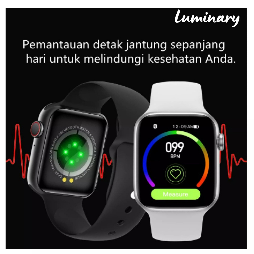 SmartWatch Smart Watch X7 Jam Tangan Pintar Sport Fitness Digital Bluetooth Layar Sentuh touch screen touchscreen Pria Wanita Anti Air Waterproof Tahan Air Dengan Pedometer Heart Rate Monitor pengukur detak jantung penghitung langkah dan kalori olahraga