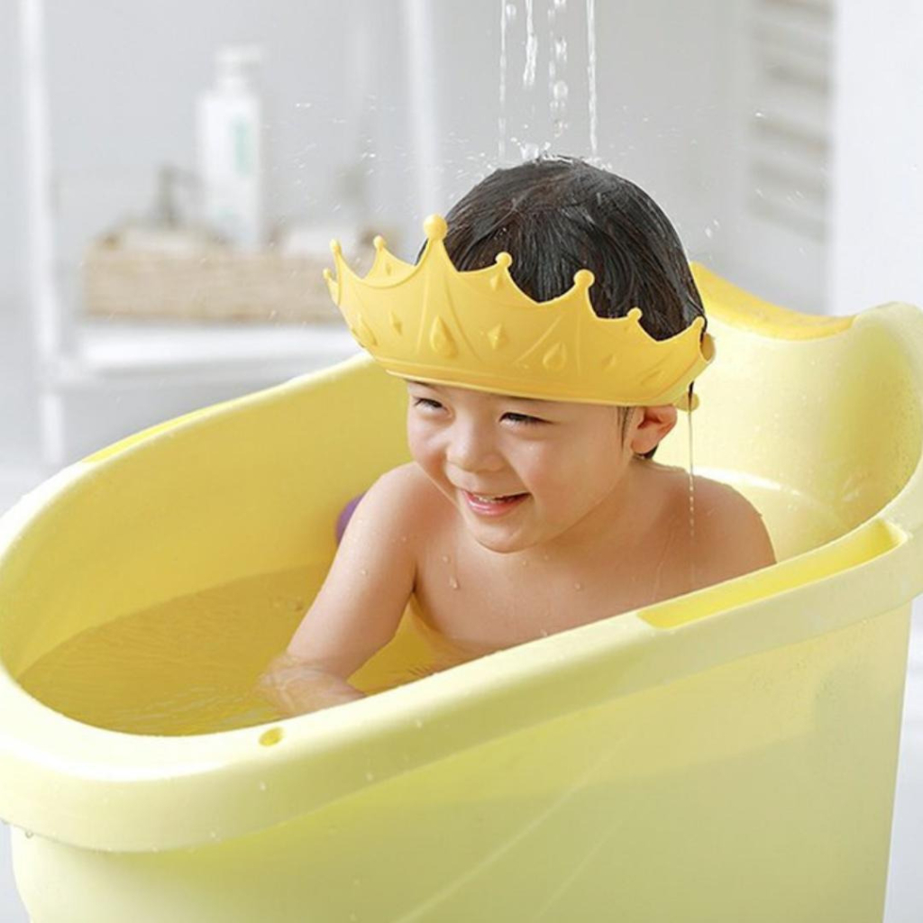 Topi Keramas Anak Bayi Model Mahkota Premium Tebal SW-806