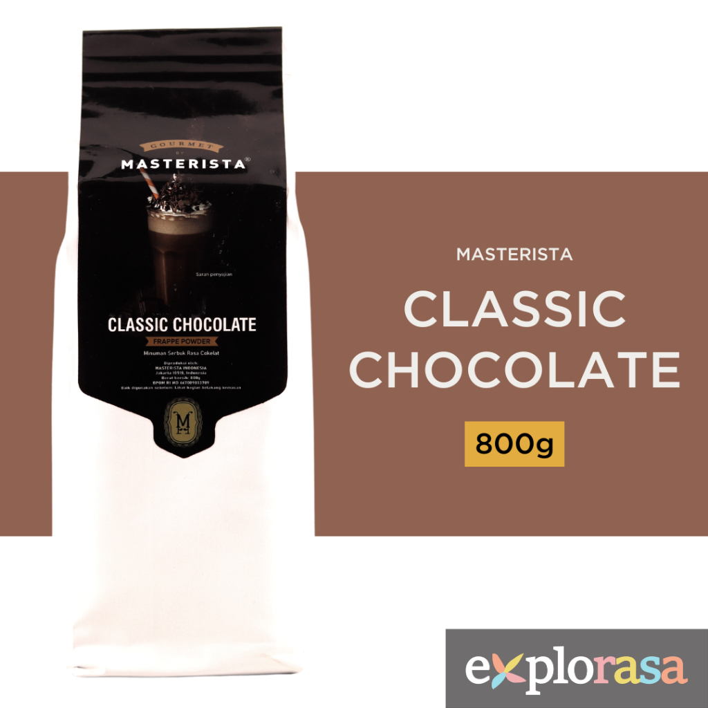 

Masterista Bubuk Minuman - Classic Chocolate Base 800gr