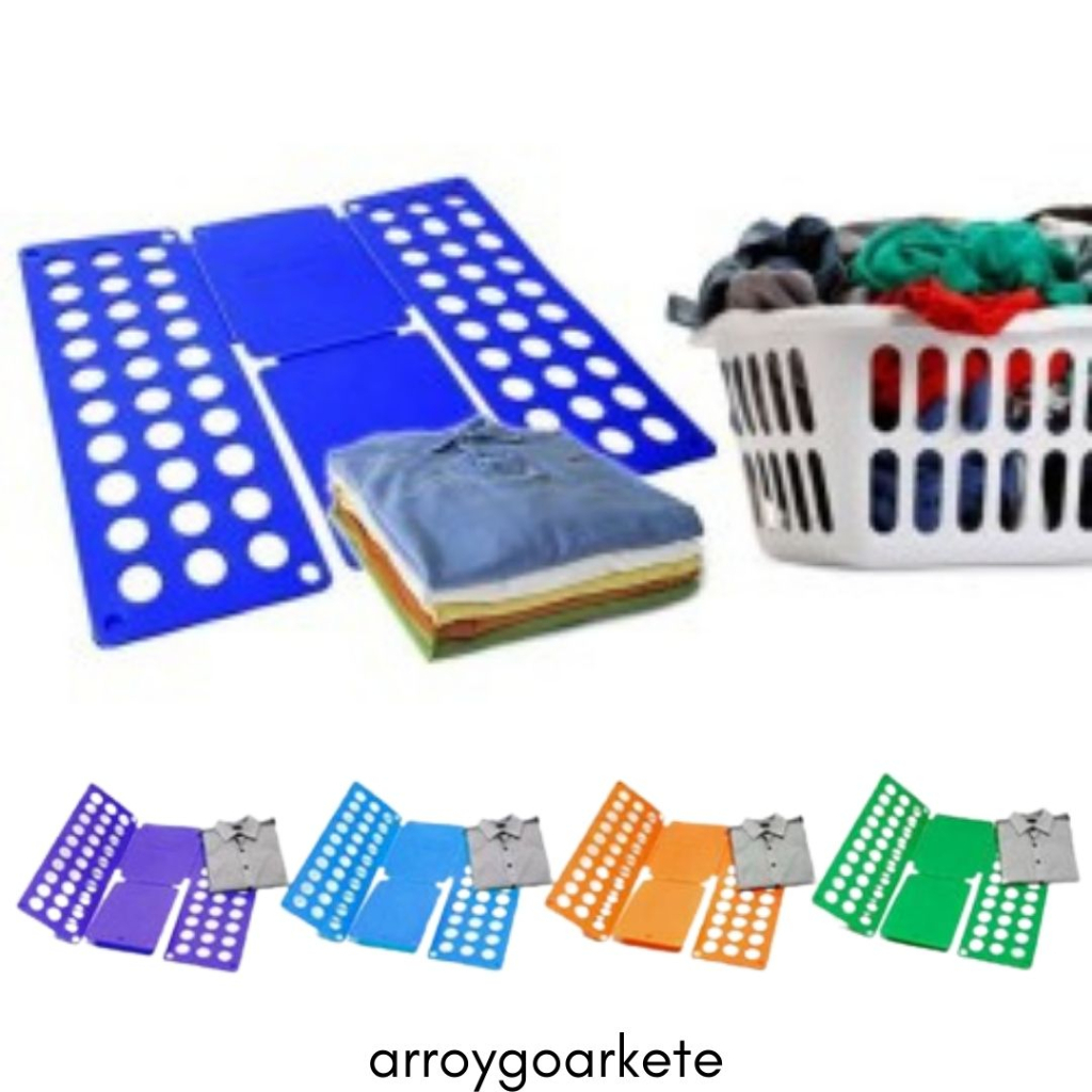 (COD) Papan Lipat Baju Praktis Dewasa Flipfold Laundry Clothes Folder / Papan Lipat Baju Penghemat W