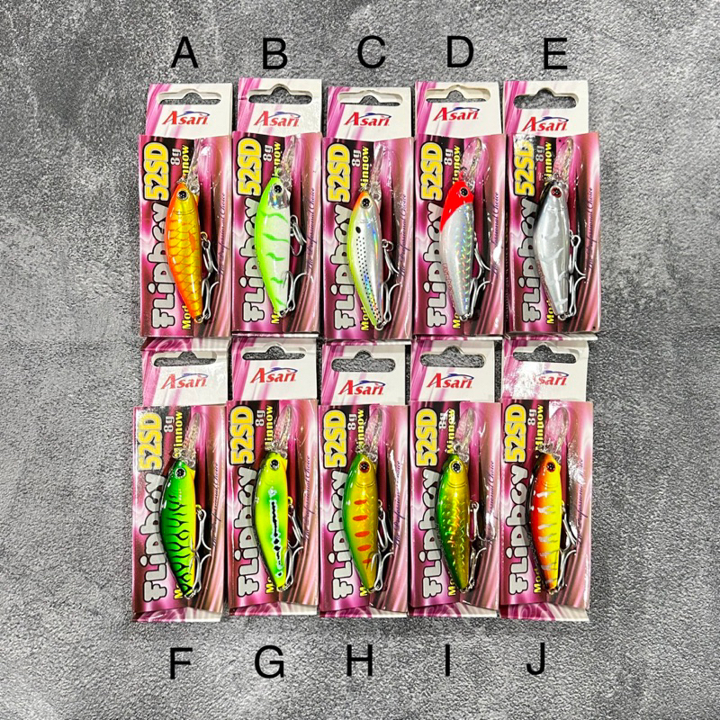 UMPAN MINNOW ASARI FLIPBOY 52 SD