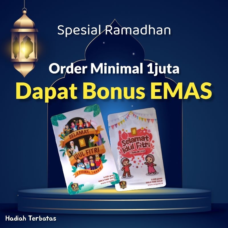 Emas Gold Logam Mulia Bonus