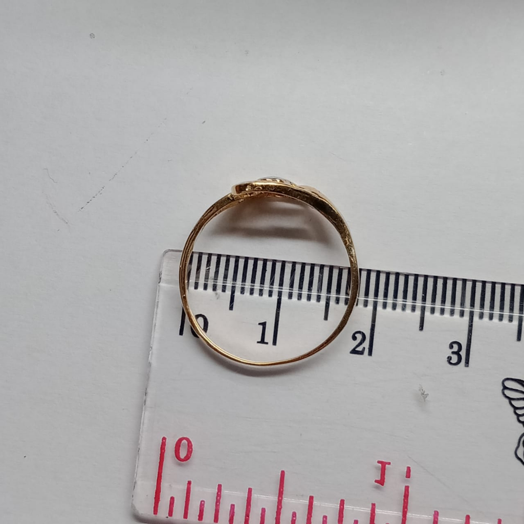 Cincin Emas 17K - 1.35 Gr Kadar 750 - 4749