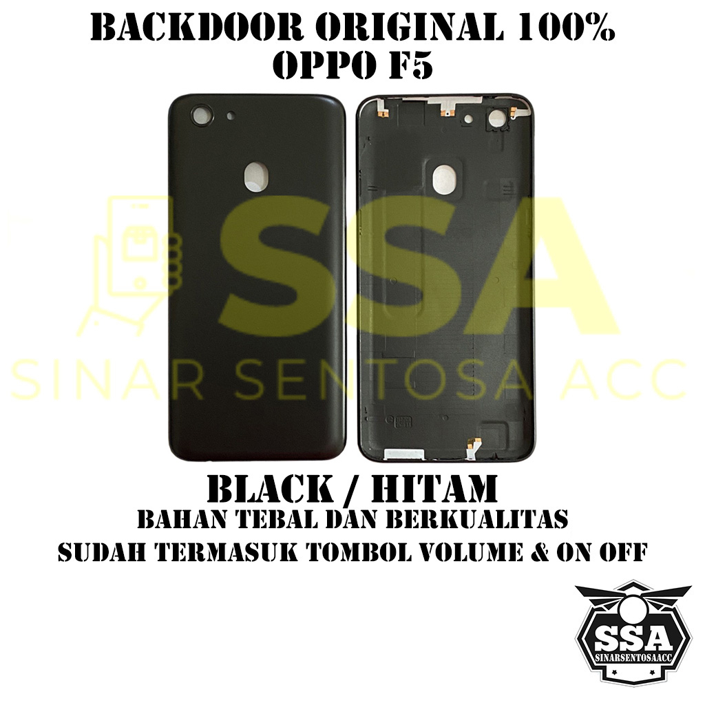 Backdoor Original 100% OPPO F5 Tutup Baterai Tutup Belakang Backcover Back cover OPPOO F5 OPPOF5 F 5