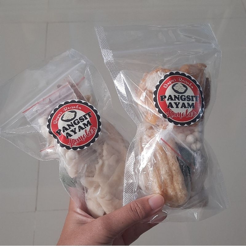 

pangsit ayam lamokot