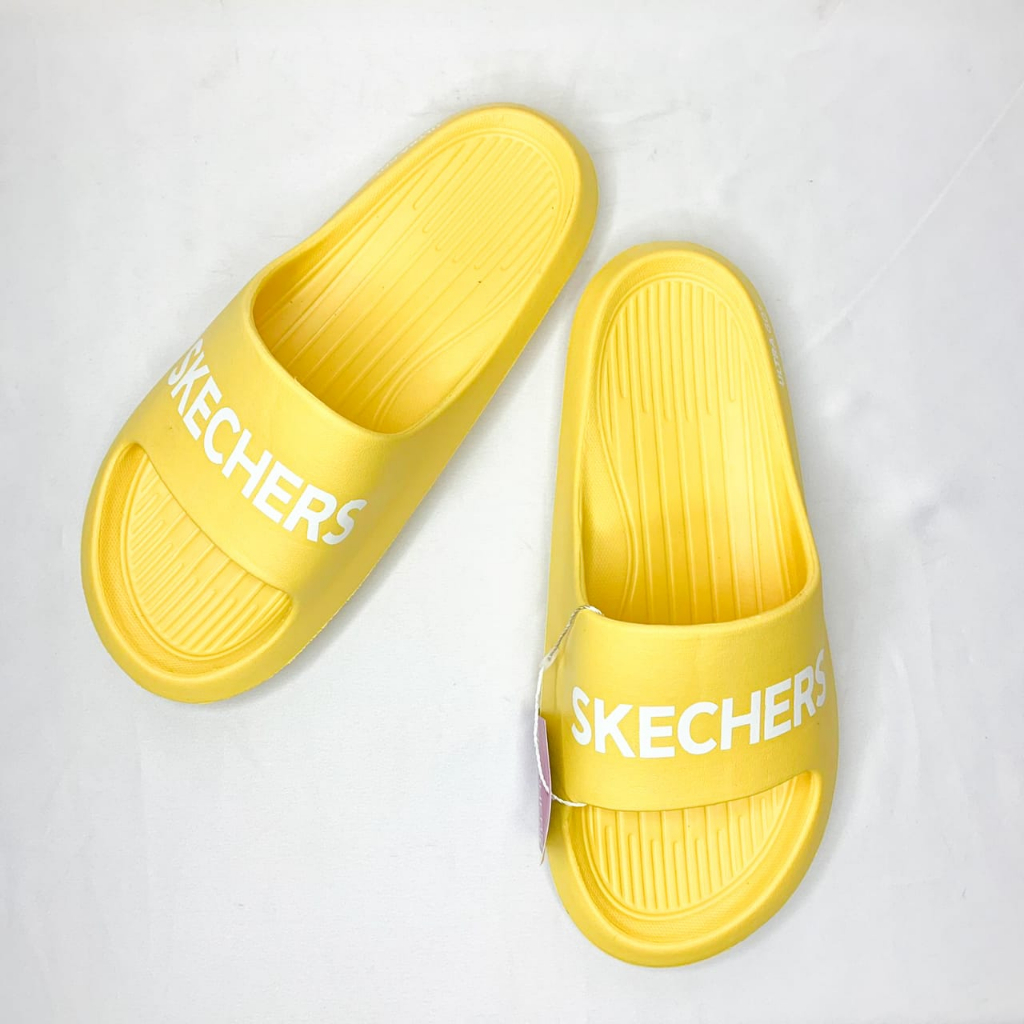 Sandal Selop Wanita Terbaru Sendal Skechers Kekinian Murah Sandal Slide Cewek Lucu Sandal Warna Warni