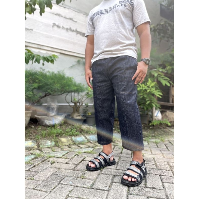 Sirwal Jeans Denim by Hijrah Muslim | celana sirwal pria | celana sirwal dewasa | celana sirwal | si