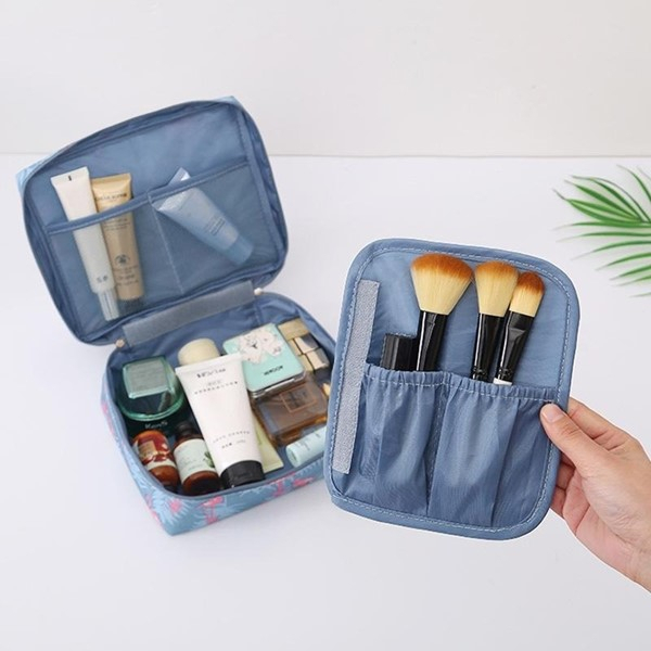 Pouch Traveling Make Up Kosmetik Tas Skincare Alat Mandi Serbaguna Multi Fungsi AS04