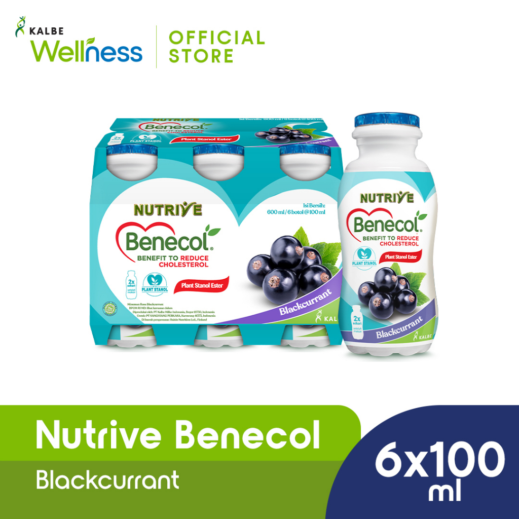 

Nutrive Benecol Blackcurrant 6x100ml