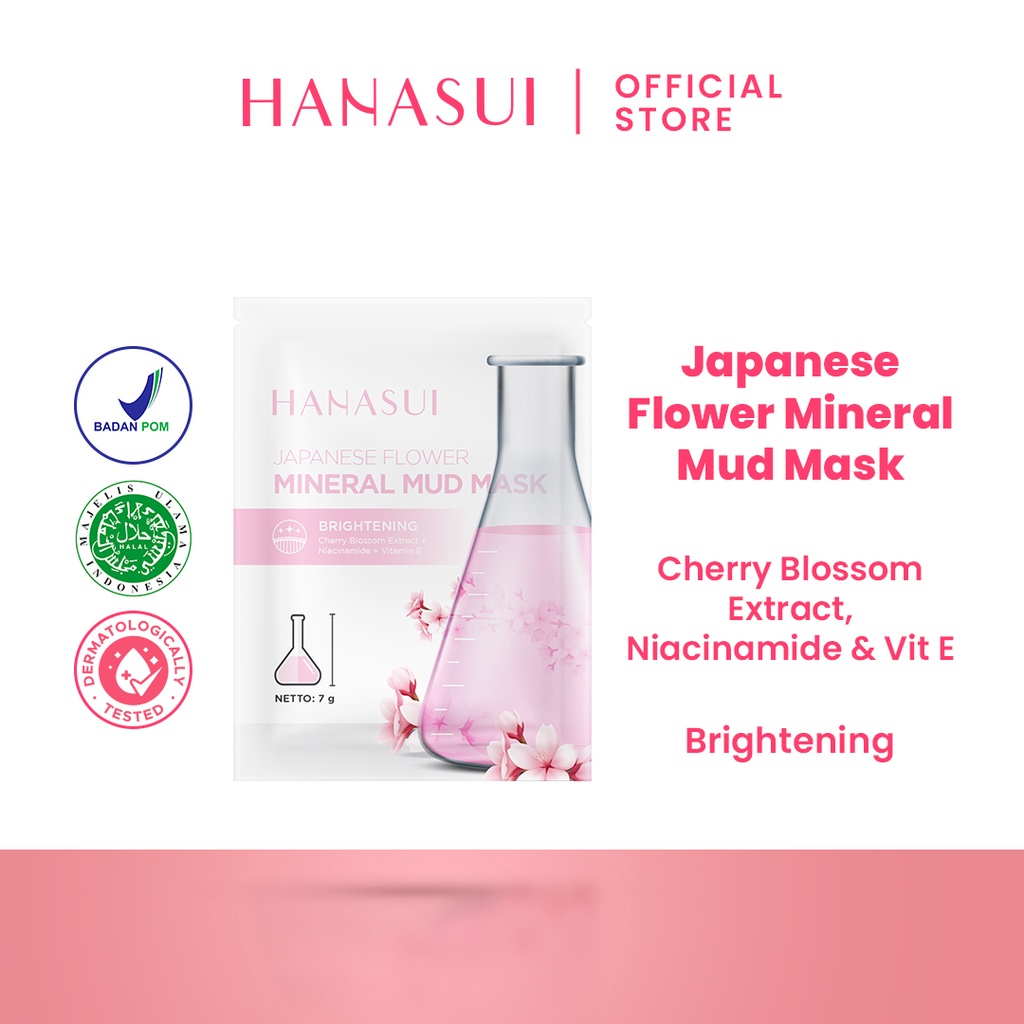 ⭐️ Beauty Expert ⭐️ [BPOM] HANASUI Naturgo Black Peel Off Mask Gold Anti Aging - HANASUI Mineral Mud Mask