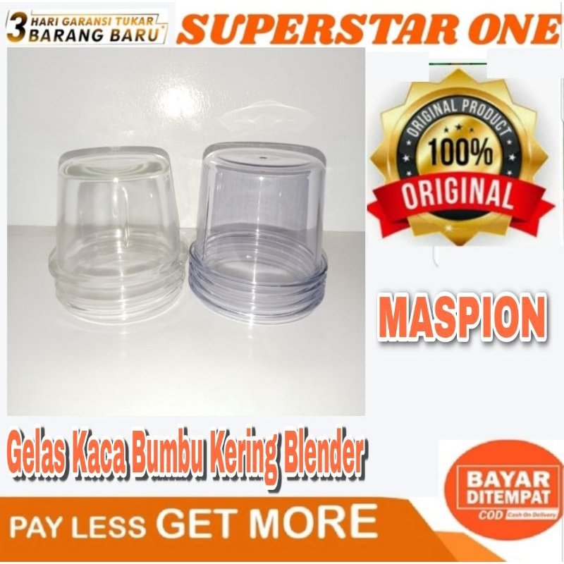 Maspion Gelas Blender  Bumbu kering /Gelas Kaca