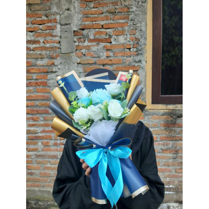 bouquet bunga palsu/ bouquet bunga/ bouquet