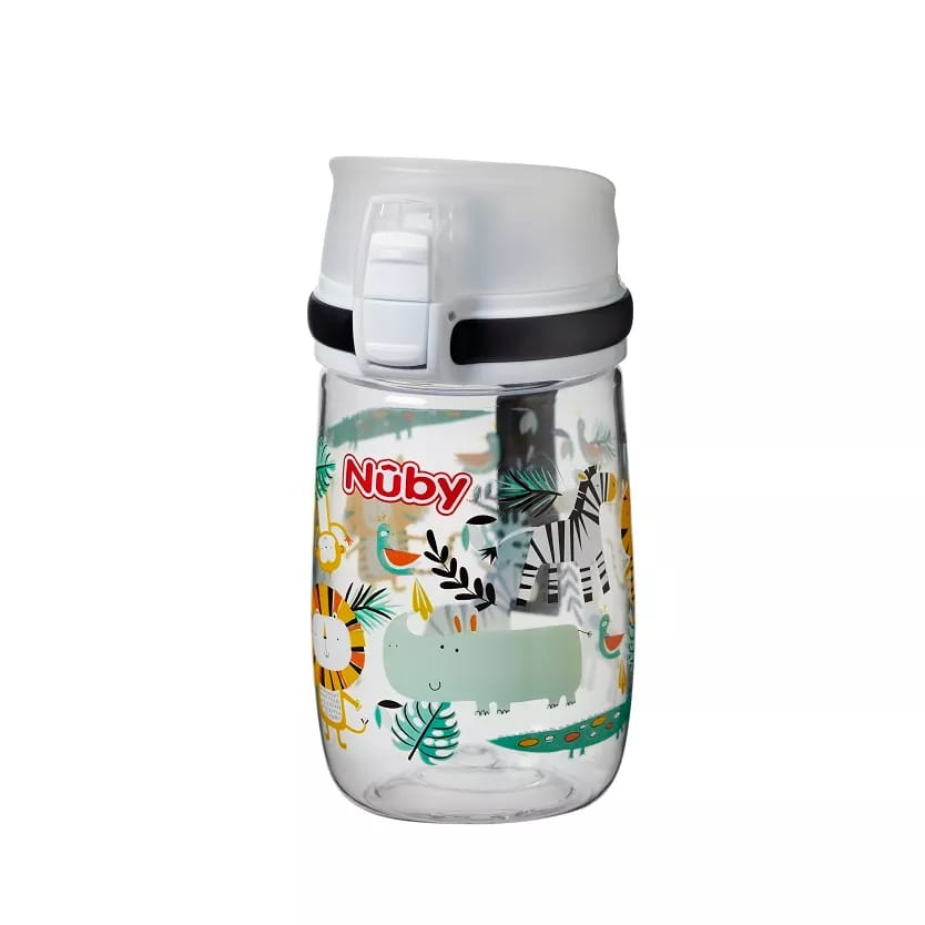 Nuby (13508) Thirsty Kids Tritan Cup Cover Boy/Girl - Botol Minum Anak