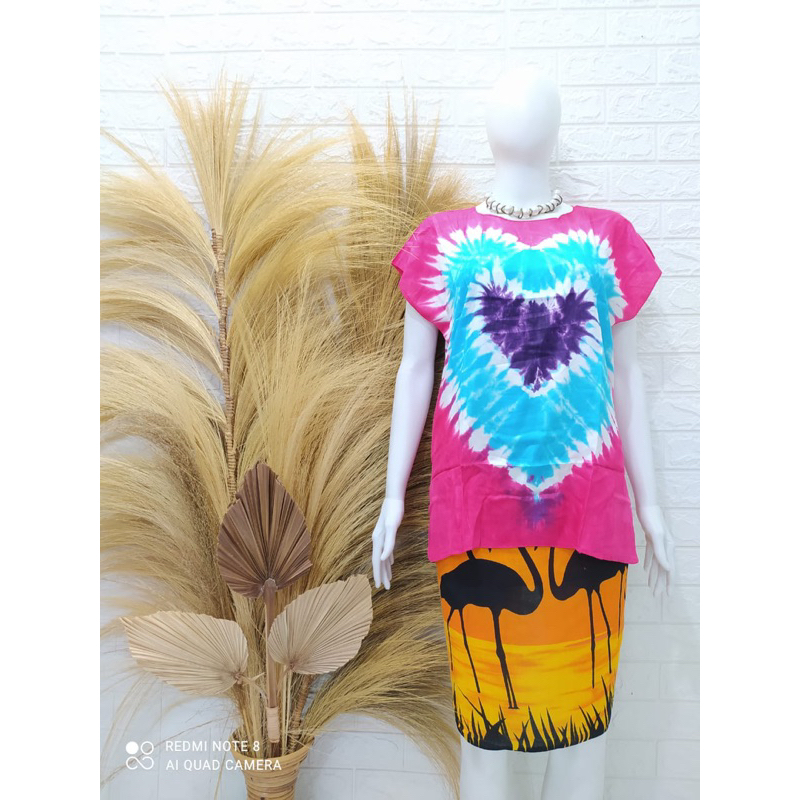 Atasan Blouse Bali Tie Dye