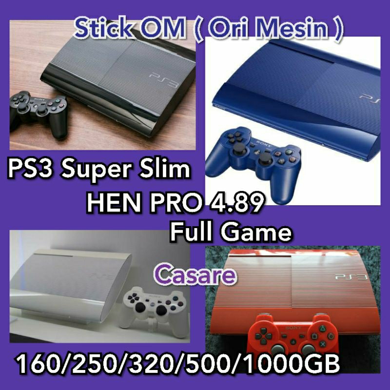 PS3 Super Slim Segel Void