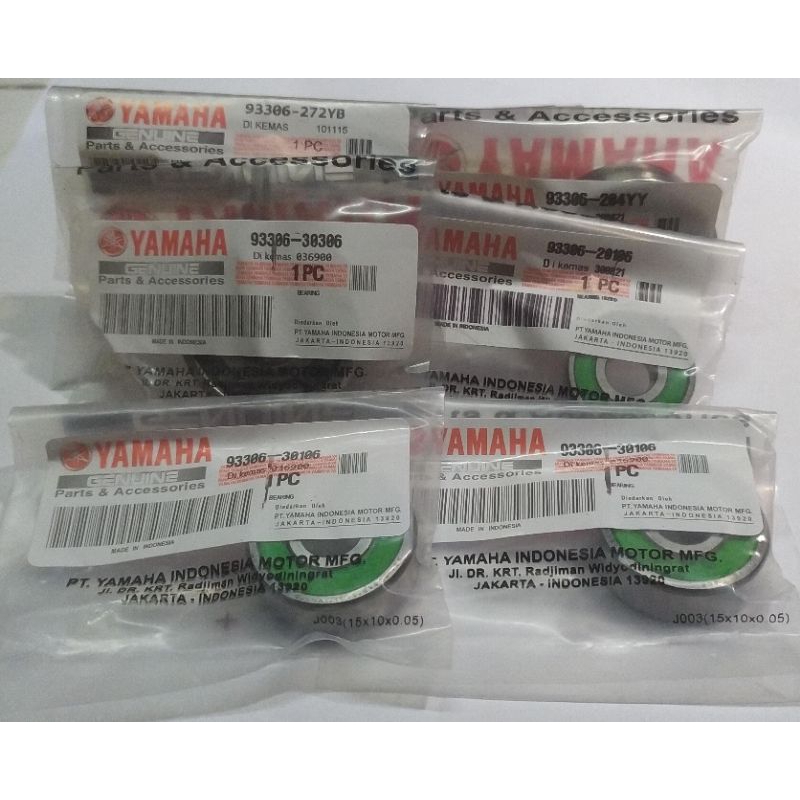 laher bearing gearbox rasio set mio m3  mio z mio s fino 125 xride 125 soul gt 125